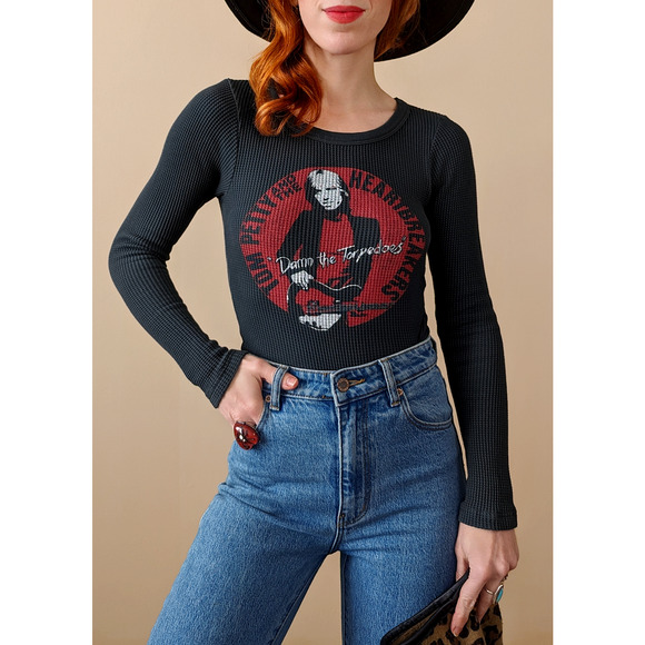 DAYDREAMER Tom Petty Damn The Torpedoes Raw Long-Sleeve Thermal Size large - Picture 2 of 8